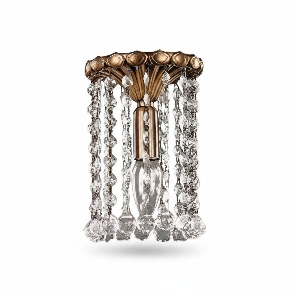 Chandelier ceiling lamp gold ceiling light crystal lamp