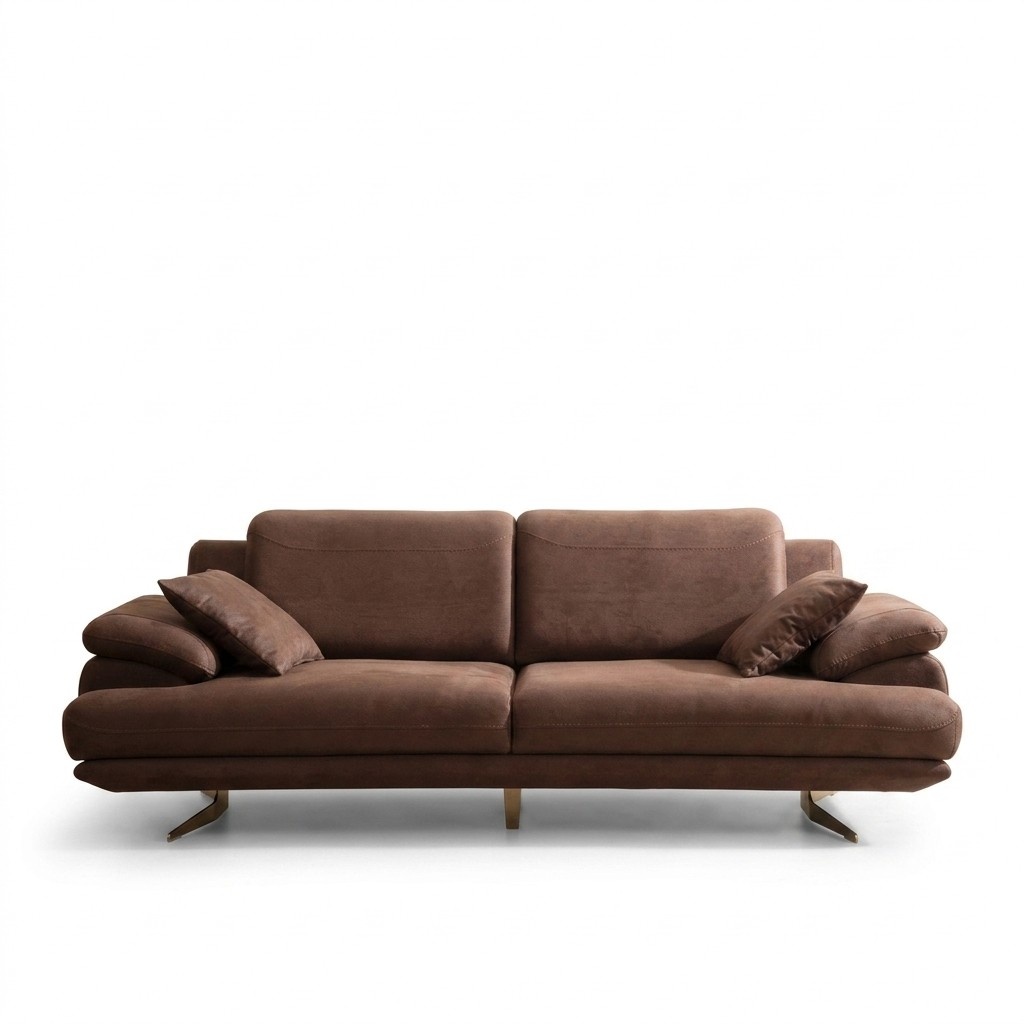 Luxurious Three-seater Designer 3-seater Living Room Exclusive Couches