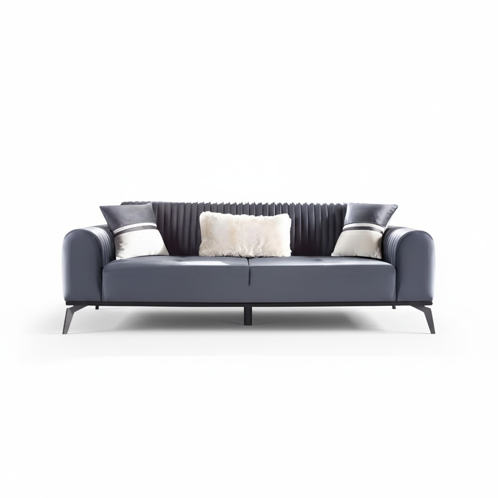 Luxury 3-seater sofa modern furniture living room upholstered couches three-seater