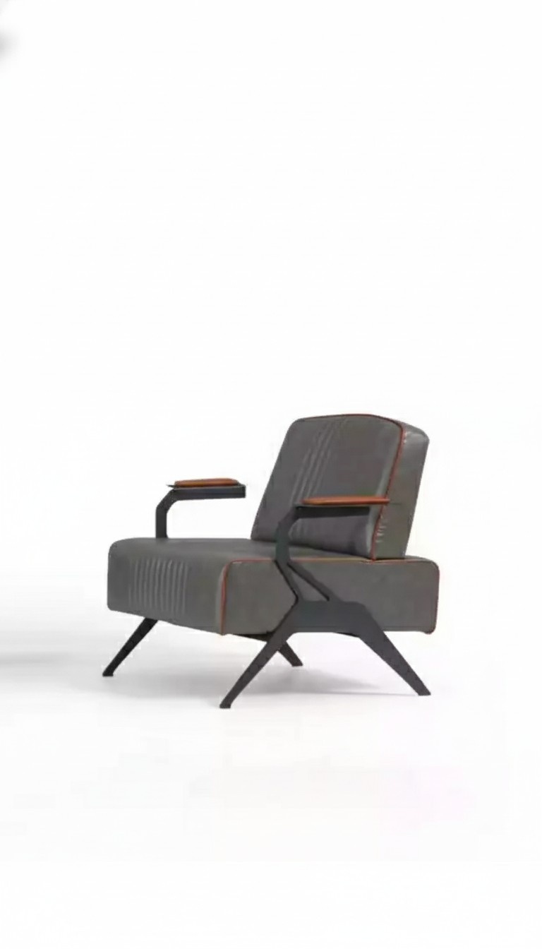 Luxury Armchair Fabric Workroom Seat Office Furnishing Textile Furniture New