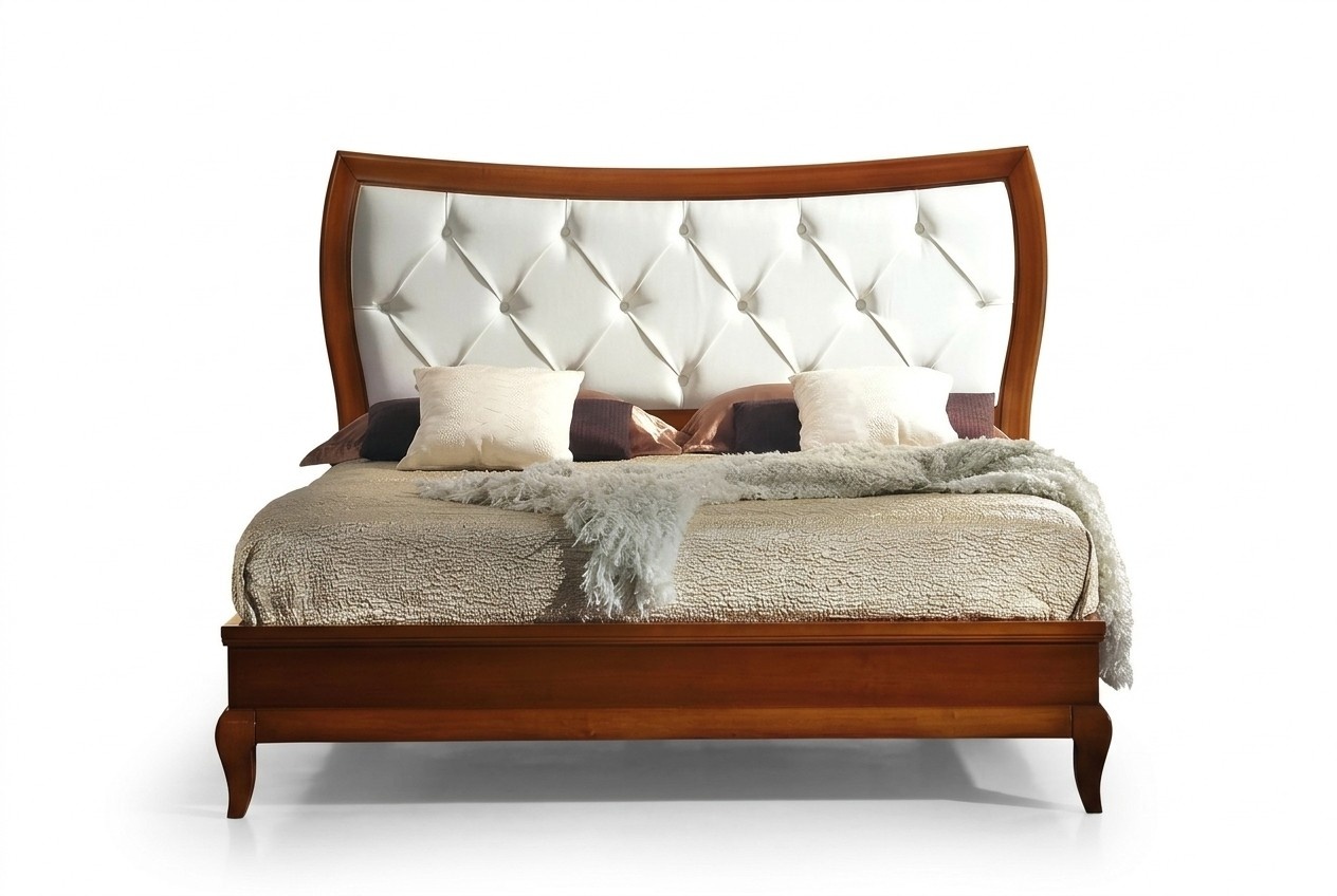 Luxury Bedroom Bed Double Bed Wood Upholstery Beds Double Bed Frame Modern