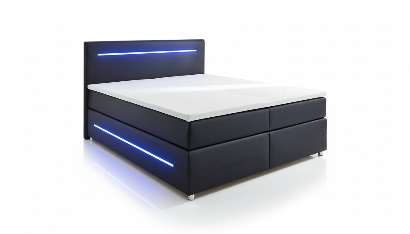 Luxury Bedroom Modern Bed Upholstered Design Luxury Furnishings Double New