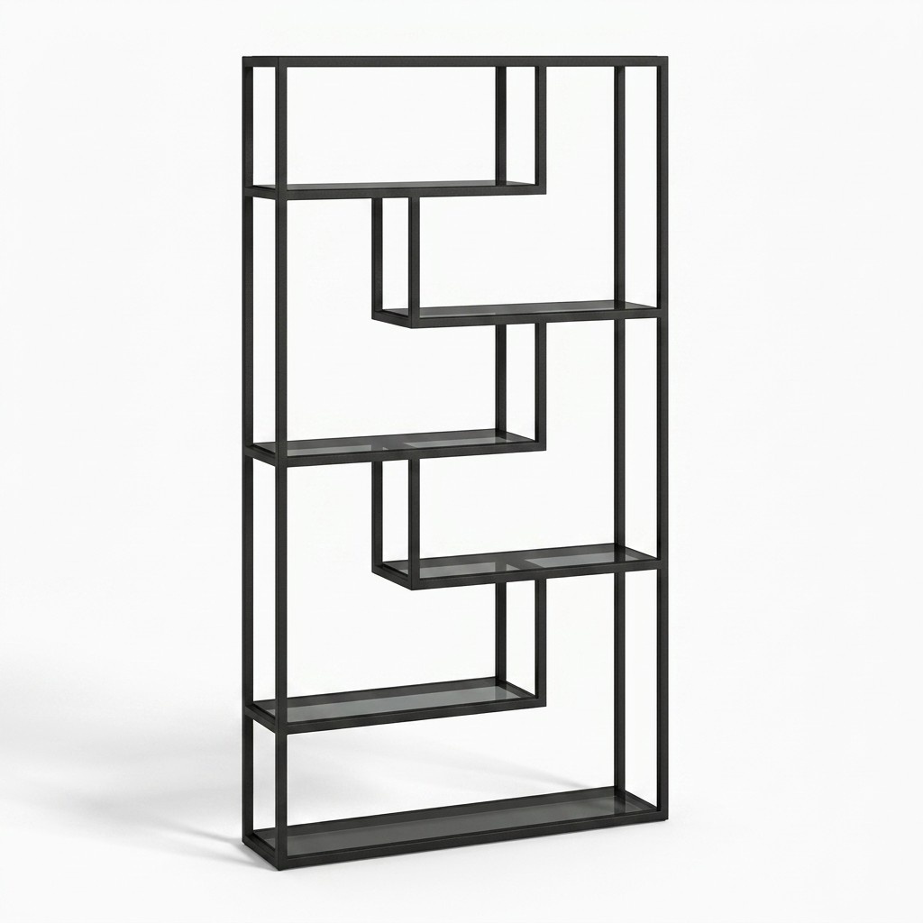 Luxury Bookcase Free-standing Shelf Filing Shelf Office Shelf Divider Wall Walls Cupboard