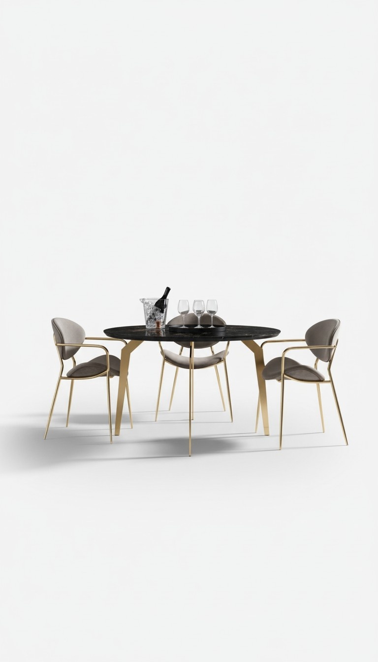 Luxury Chair Dining Chair 1 Seater Armchair Furniture Design Chairs Fabric New