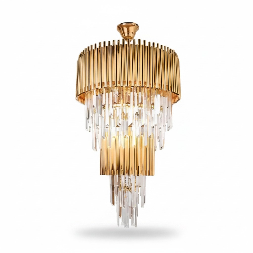 Luxury chandelier ceiling chandelier gold ceiling lamp chandelier crystal XXL