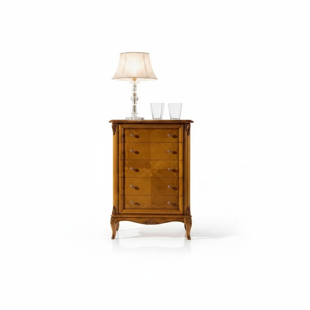 Luxury dresser bedroom wood Italian style furniture designer