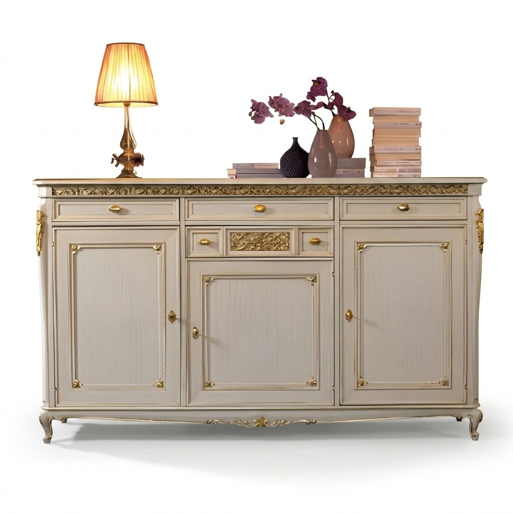Luxury chest of drawers sideboard antique style chests of drawers Italian luxury furniture