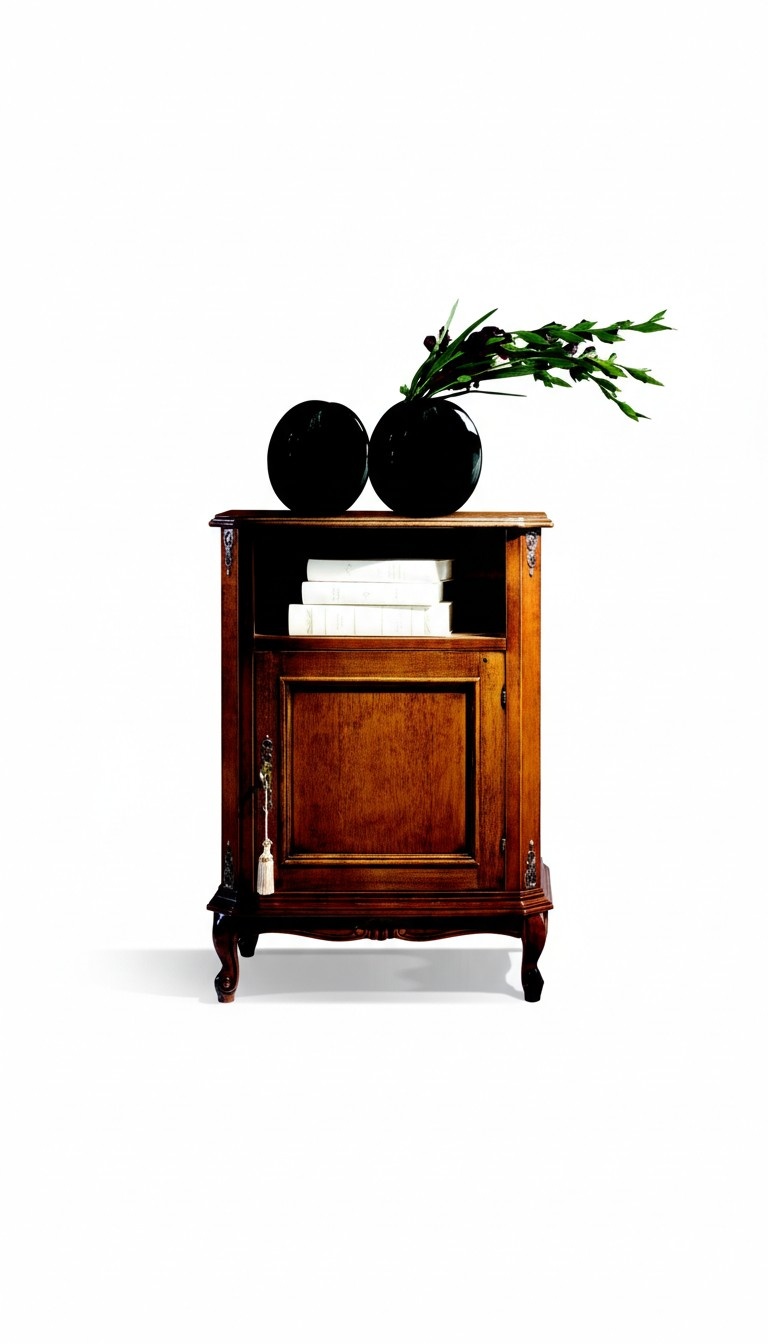 Luxury Dresser Side Table Design Italian Furniture Baroque Wood New Cabinet Living Room