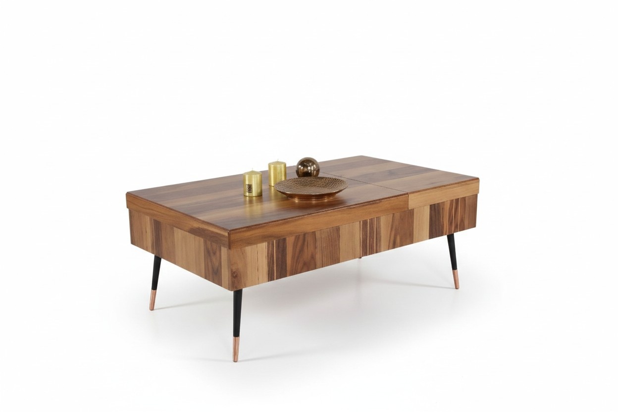 Luxury coffee table brown coffee tables living room wood table side table sofa