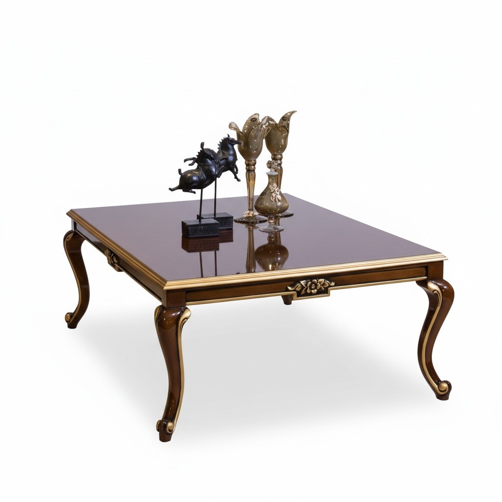 Luxury Coffee Table Brown Coffee Tables Living Room Wood Table Furniture