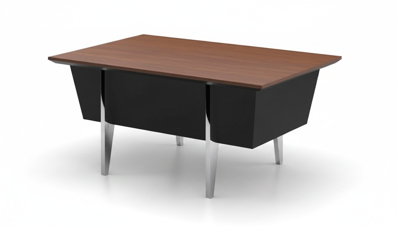 Luxury coffee table wooden tables office table brown furniture designer