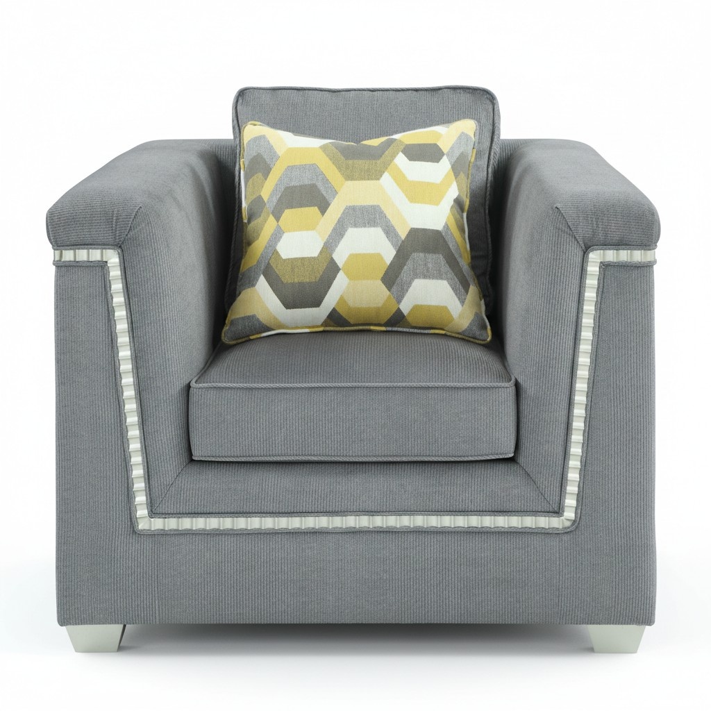 Luxury Design Furniture Chairs Modern Design Armchair Textile Living Room Lounge New