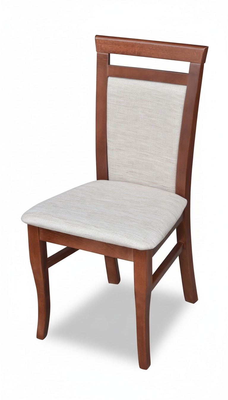 Luxury Design Upholstered Chair Chairs Seat Lehn Office Dining Room Wood Solid