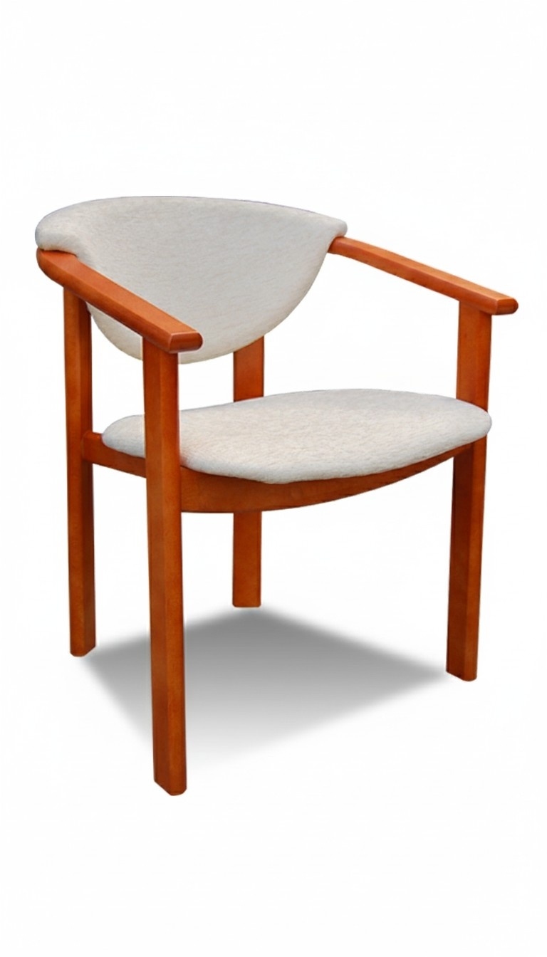 Luxury design upholstered chair chairs seat leaning office dining room solid wood K27 new