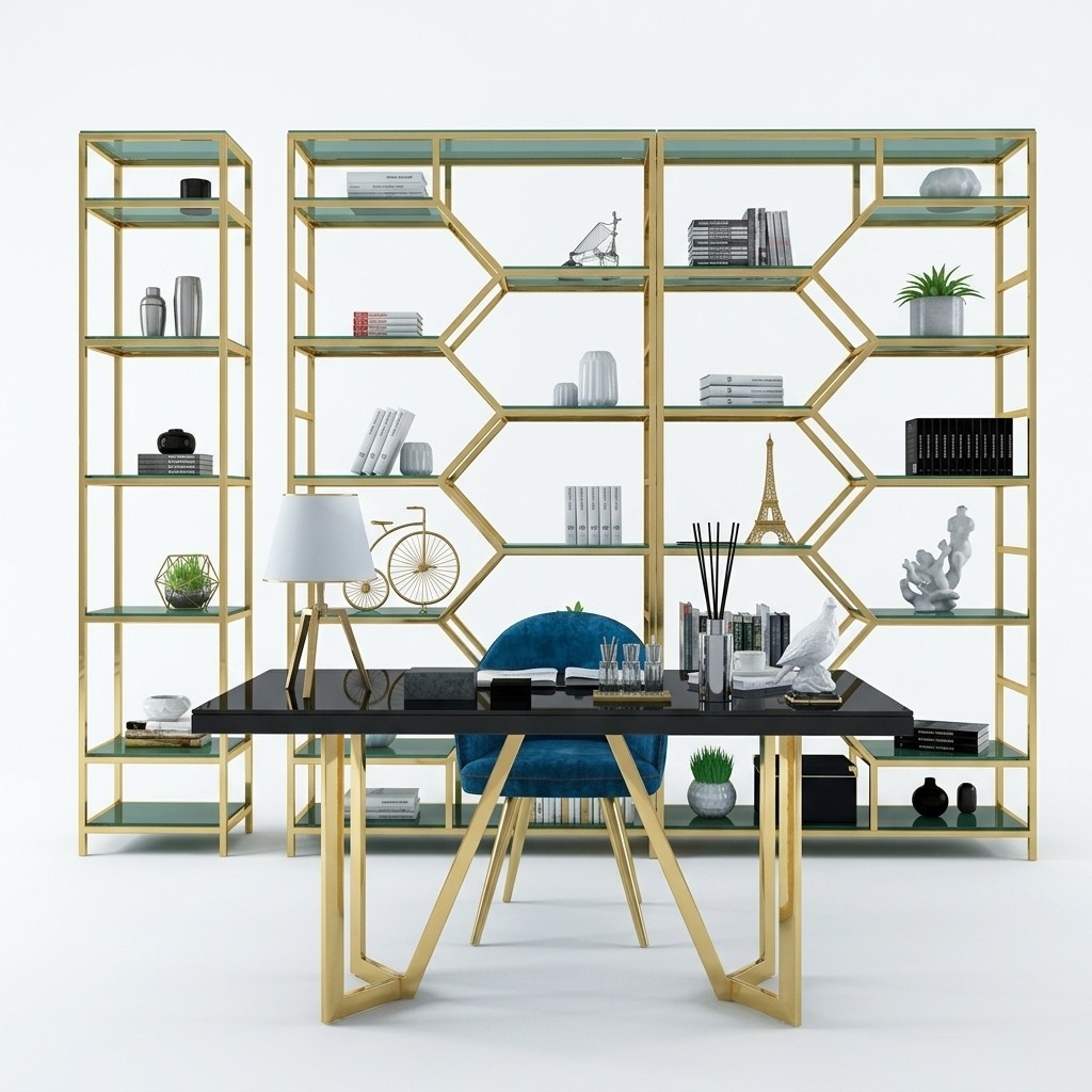 Luxury desk computer table office table study dining table noble table