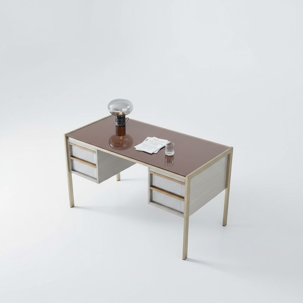 Luxury desk table desks office boss tables furnishing furniture wood