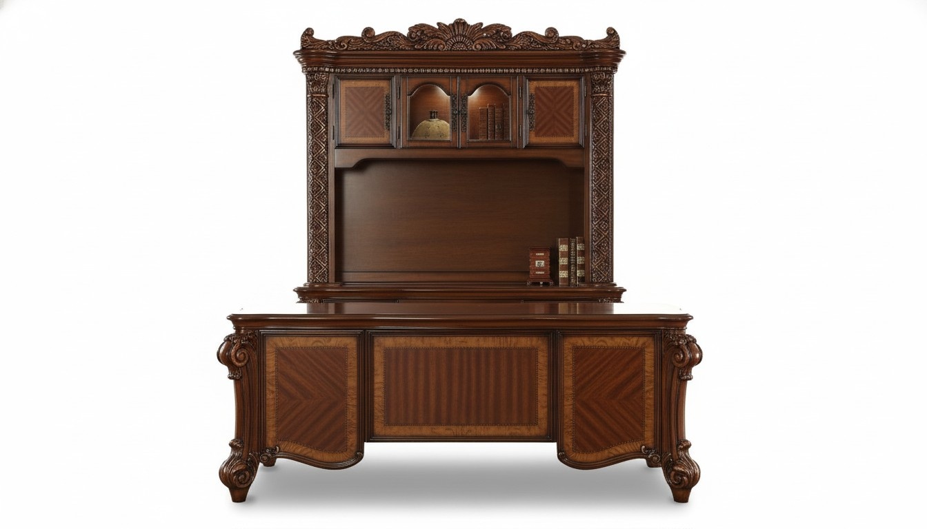 Luxury Desk Table Office Antique Style Baroque Rococo Baroque Tables New