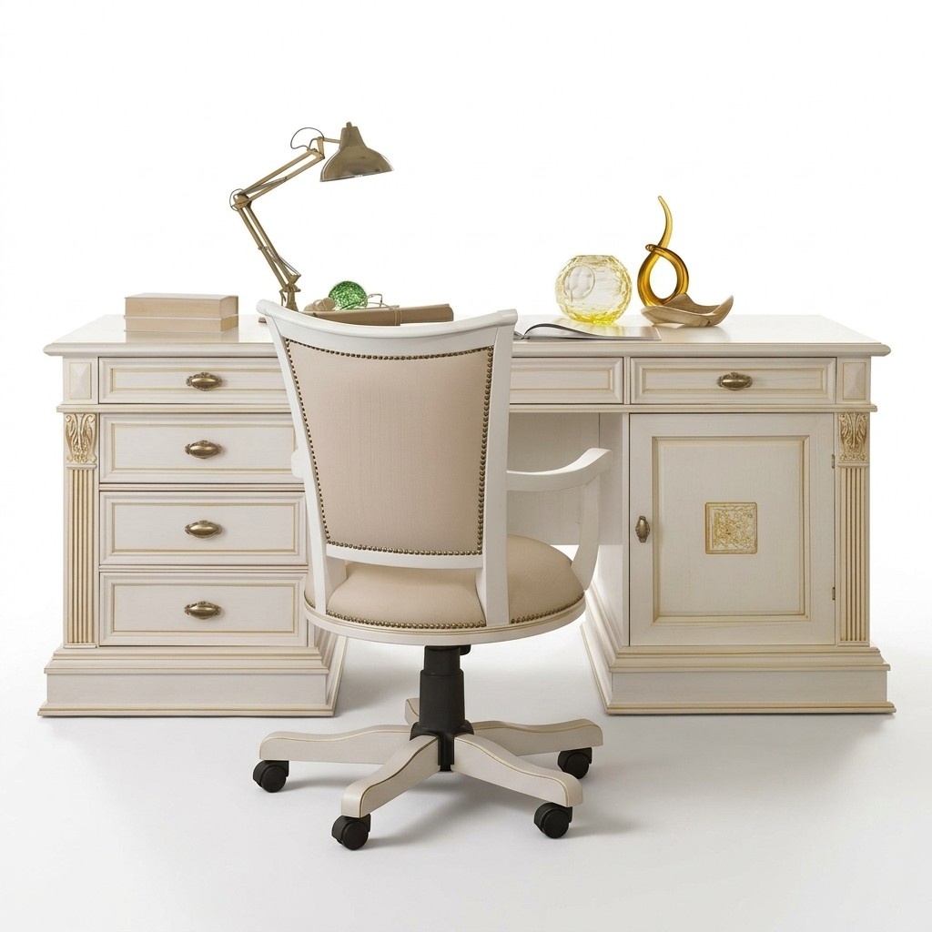 Luxury Desk Table Office Antique Style Baroque Rococo Desks New