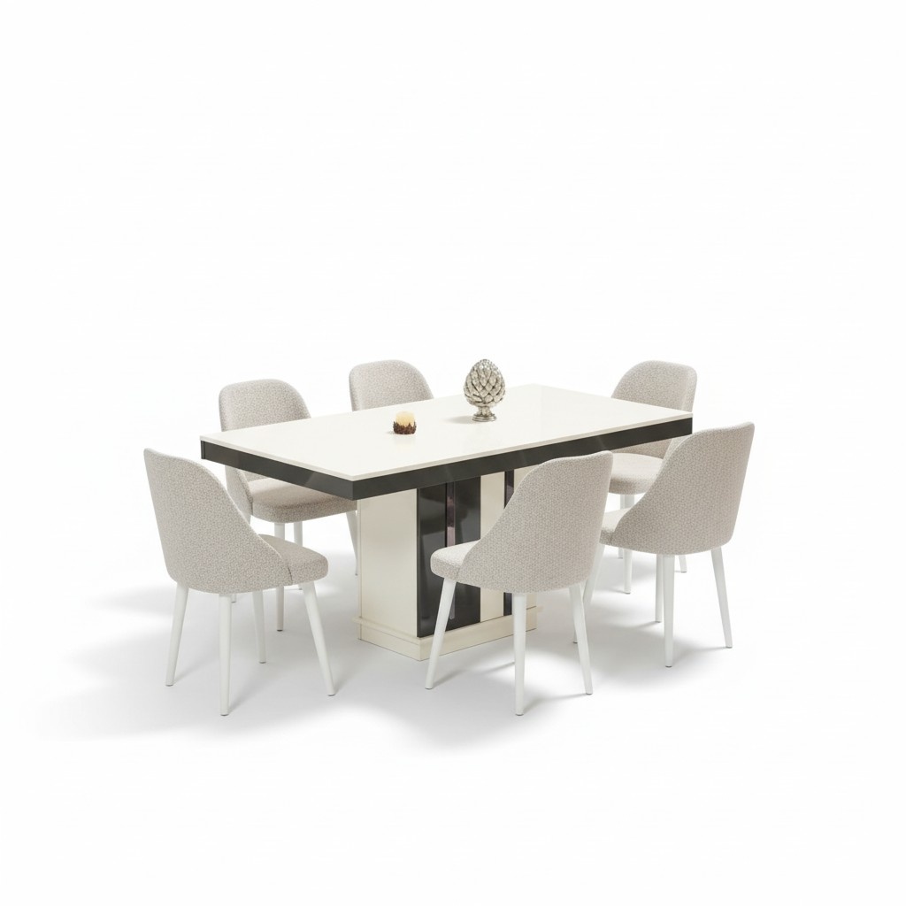 Luxury Dining Room Complete Dining Table Luxury 6x Chairs Design Furniture Set