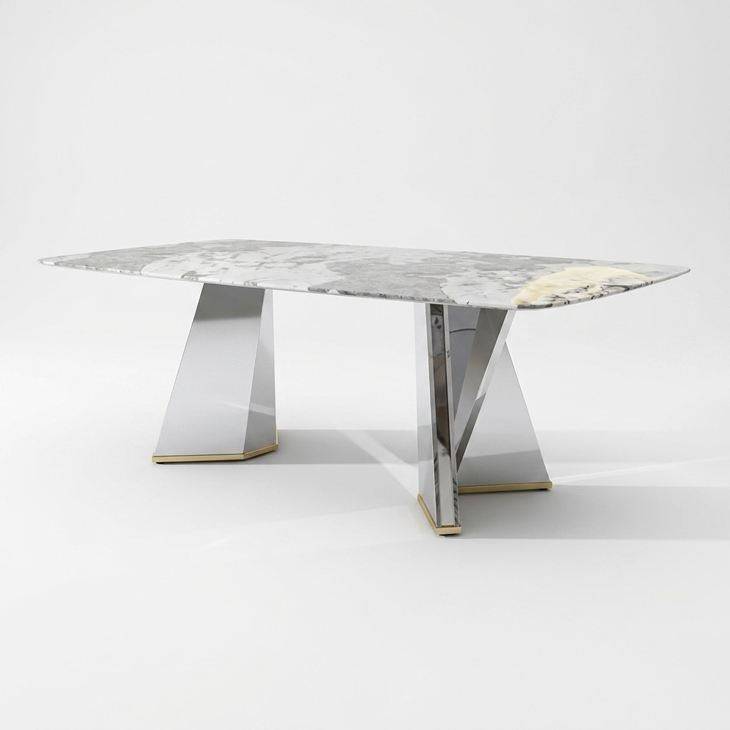 Luxury dining table glass table dining room luxury tables grey table 200x100