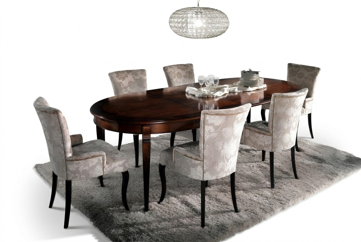 Luxury dining table Italian design furniture furnishings tables solid wood table new