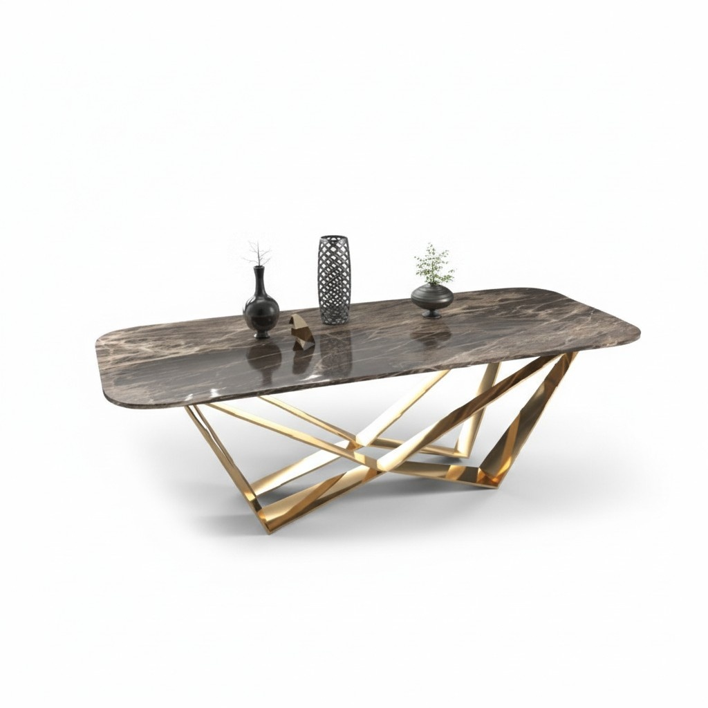 Luxury dining table marble dining tables table design luxury furnishings 160x80