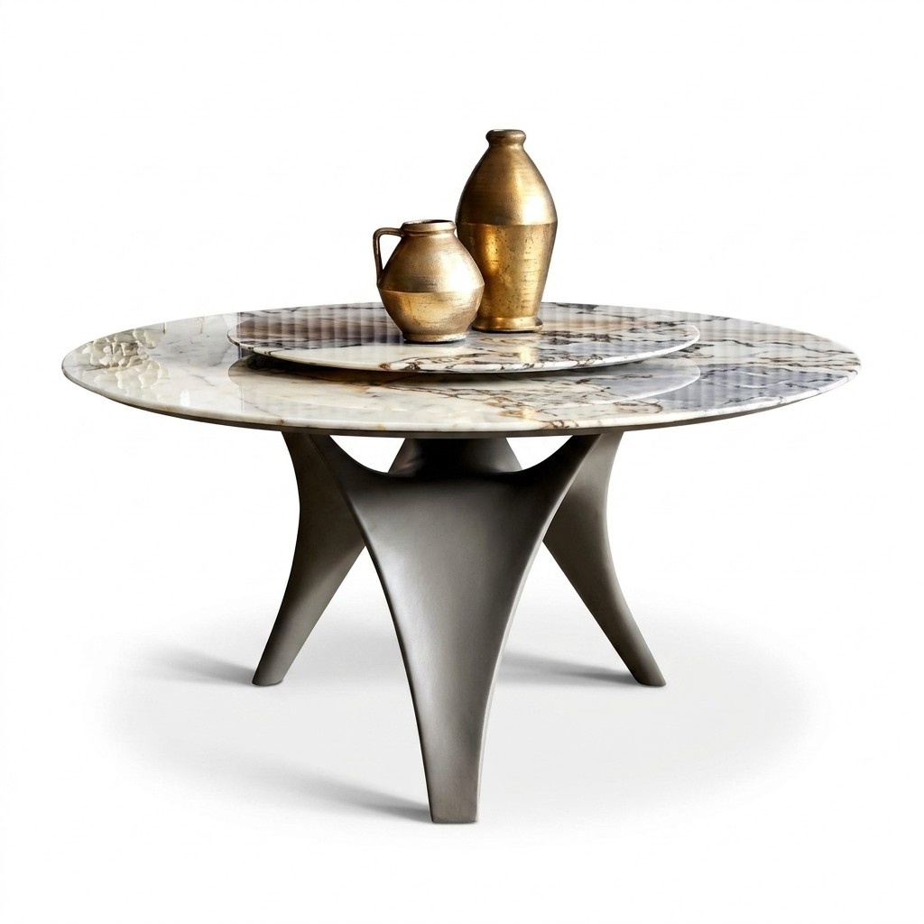 Luxury dining table round dining tables dining room round table material wood tables