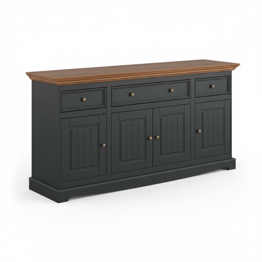 Luxury chest of drawers design console furniture sideboard low board country house new