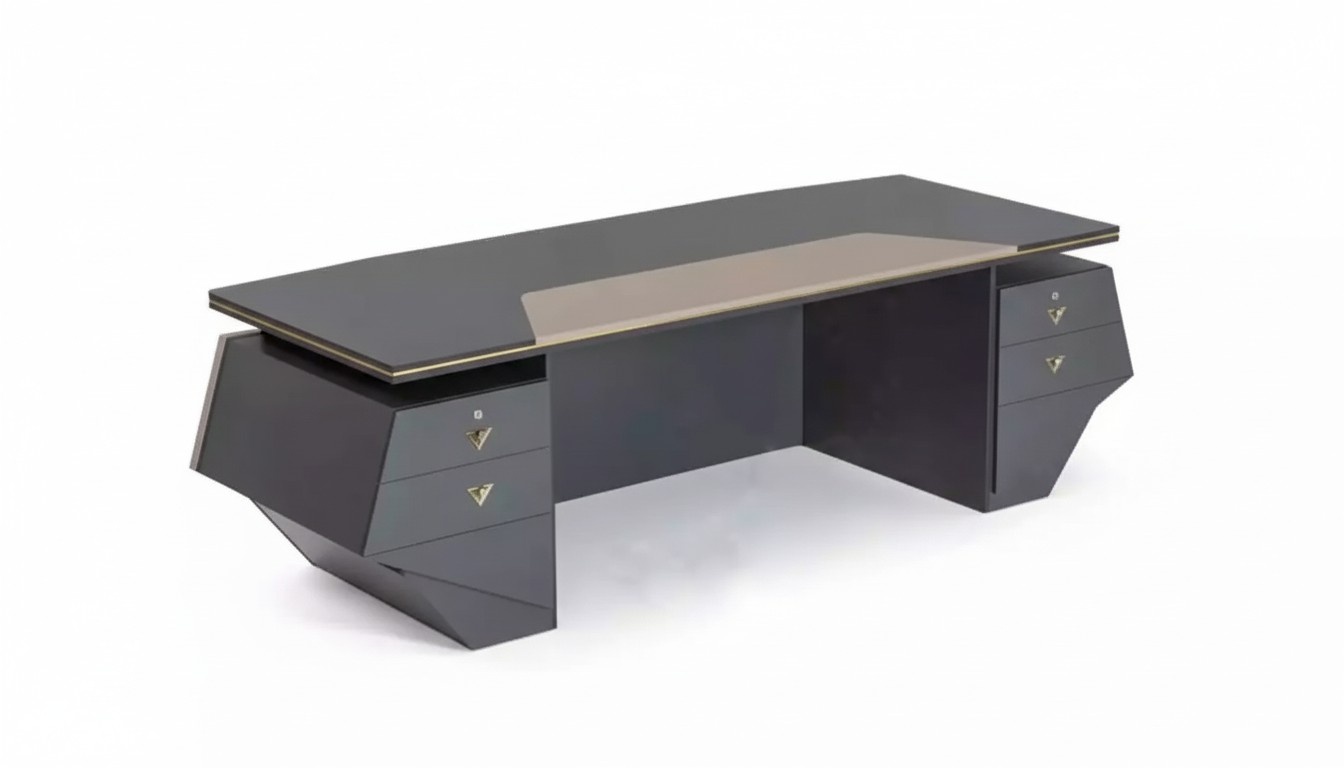 Luxury executive desk table xxl 260x100 Designer furnishings Modern tables