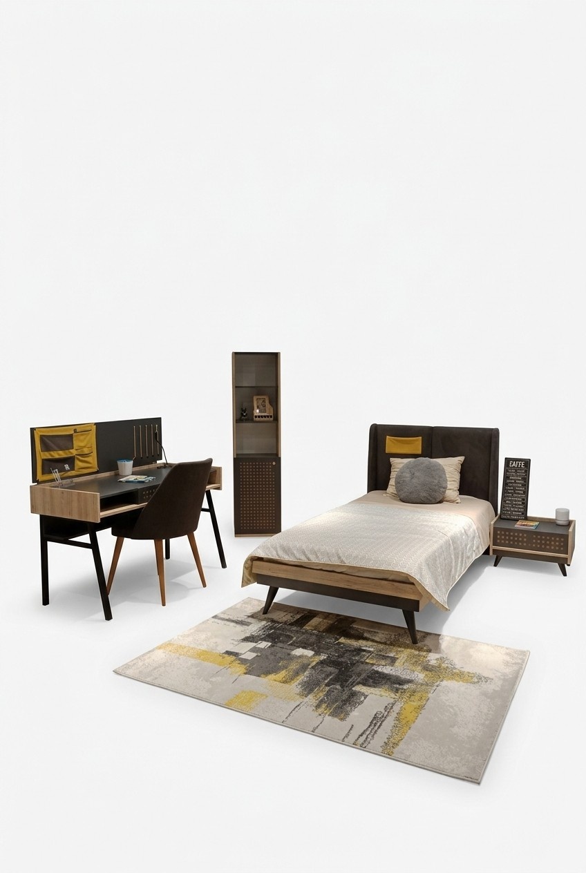 Luxury furniture bedroom bed youth room furniture wood exclusive furniture