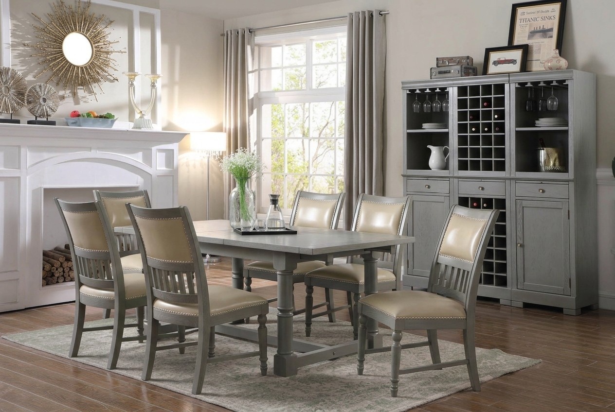 Luxury Design Furniture Dining Table Living Room Table Wood Dining Tables 96x185cm New