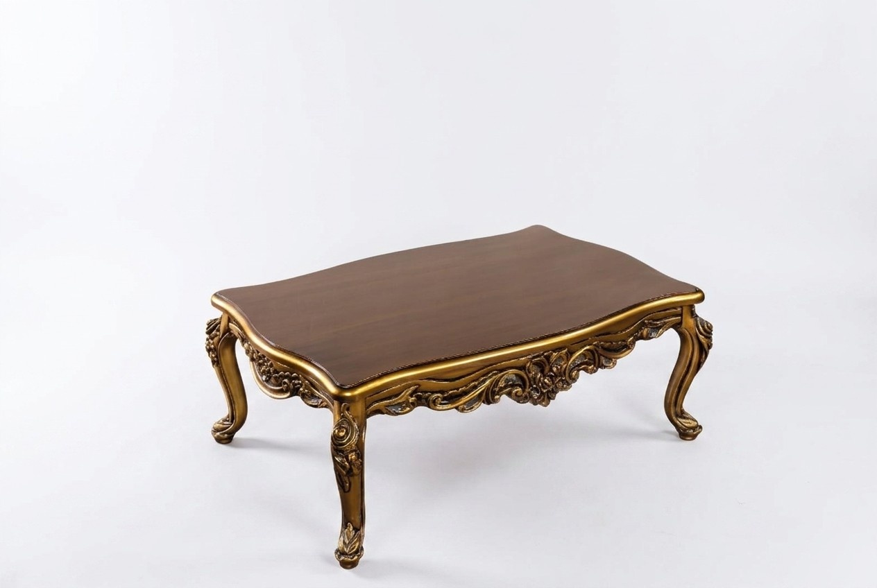 Luxury furniture furnishings coffee table table classic coffee tables 118x75cm