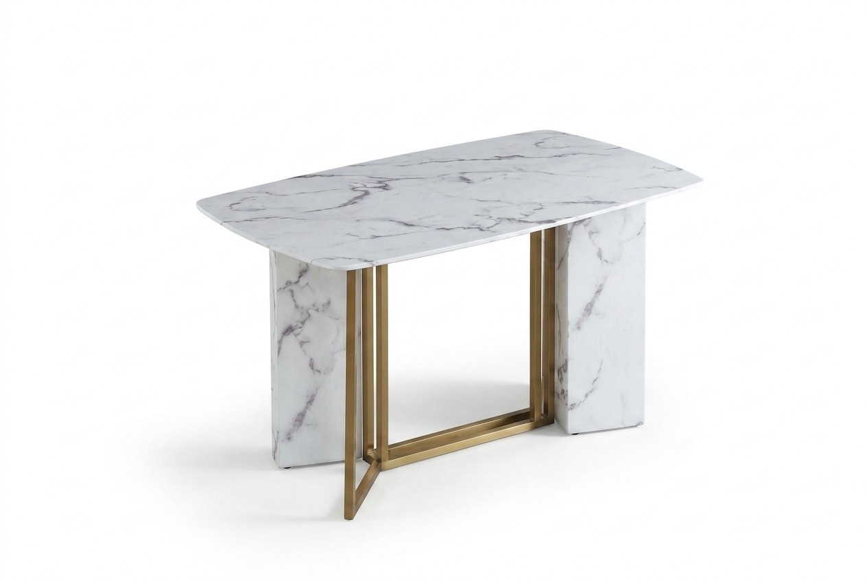 Luxury furniture marble tables 180x90cm living room hotel dining table designer new