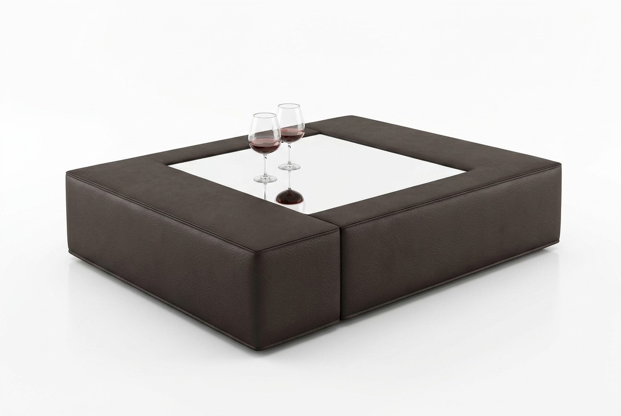 Luxury Glass Table Modern Side Living Room Tables Glass Childproof Table