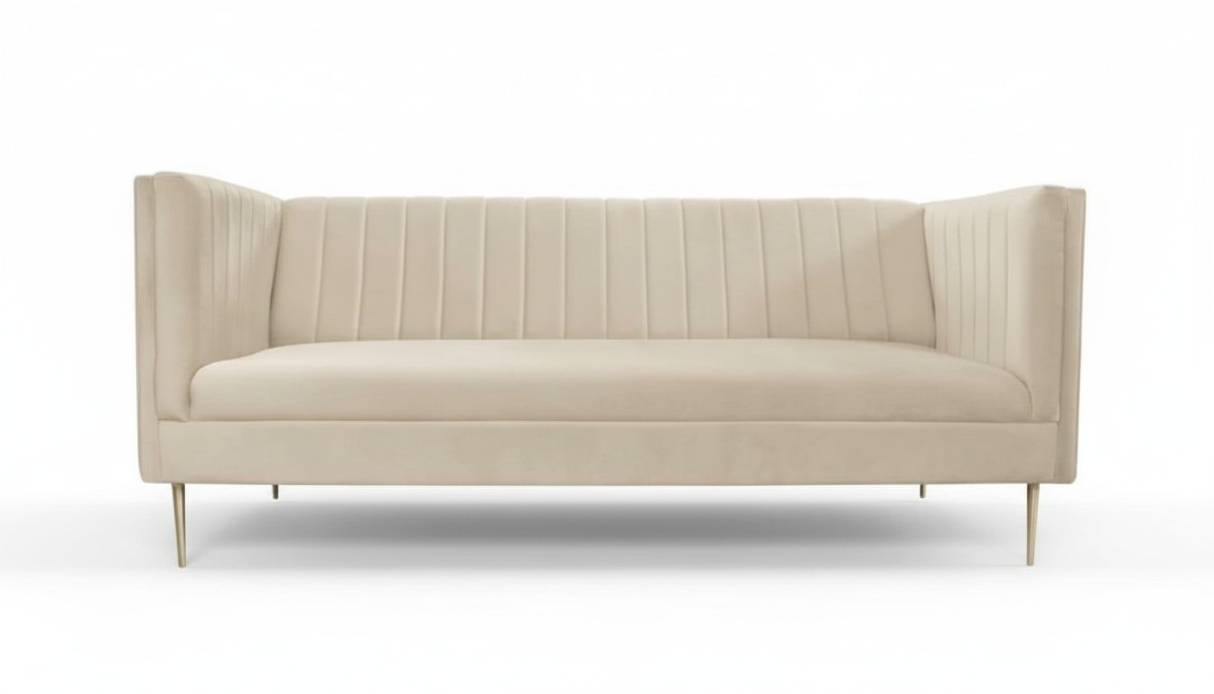 Luxury Green Chesterfield Three Seater Upholstered Furniture Hotel Living Room Practice Velvet