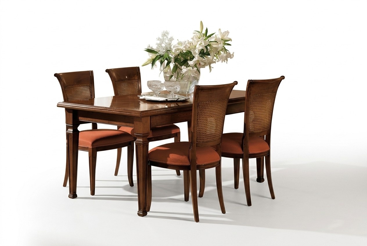 Luxury Italian Dining Table Design Furniture Furnishing Tables Solid Wood Table