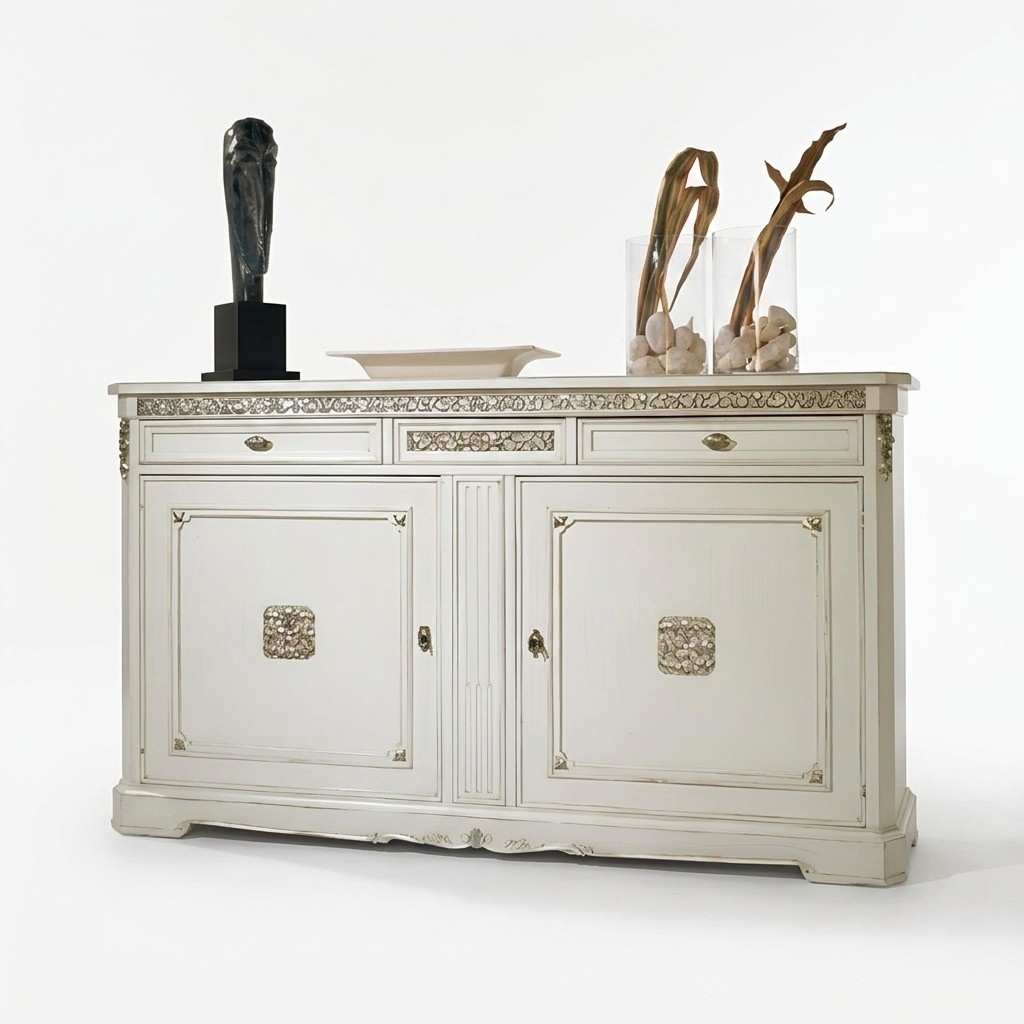 Luxury Italian wood furniture chest of drawers dresser classic style sideboard wood new