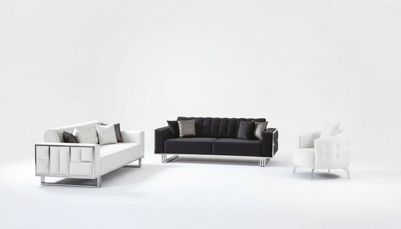 Luxury living room furniture couch sofa set sofa velvet sofa set 3 pieces