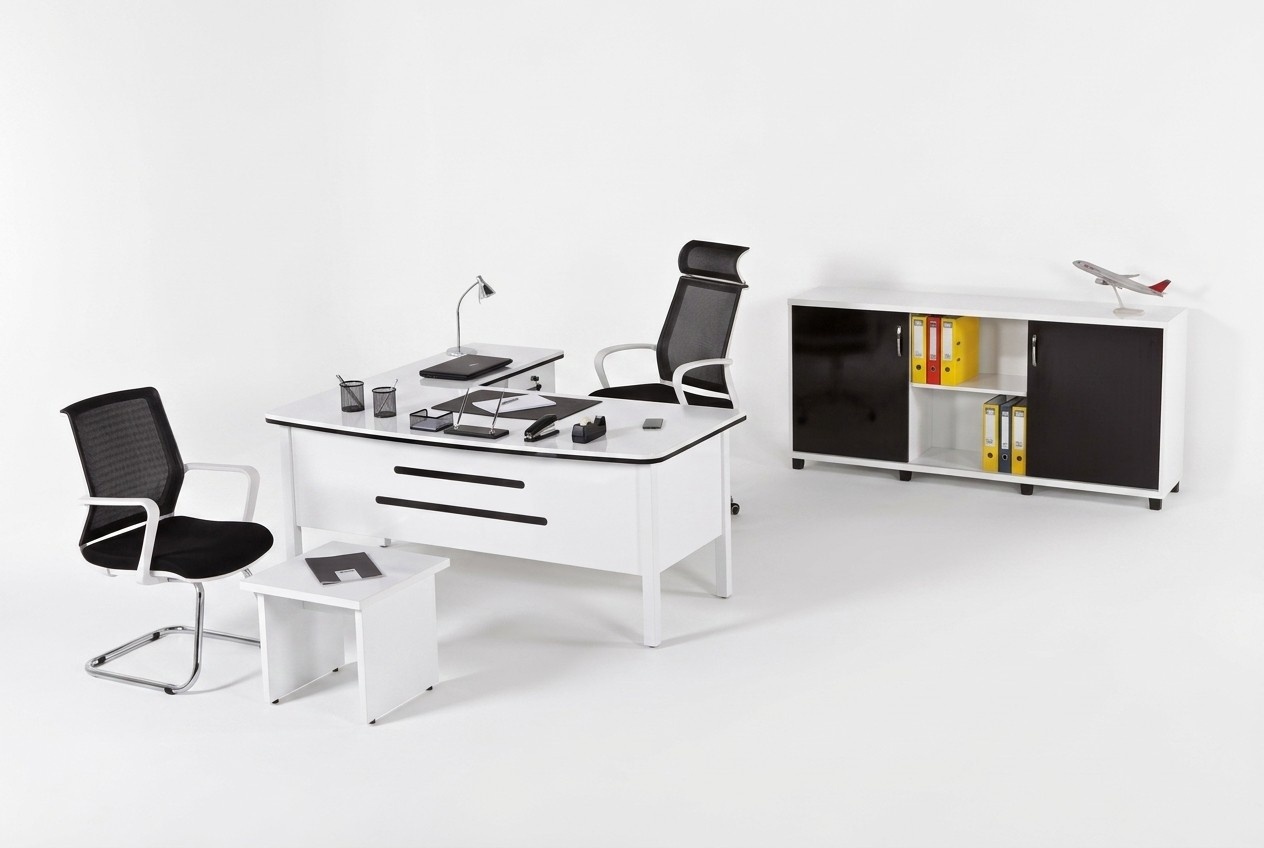 Luxury office set study furniture corner desks office furniture wood