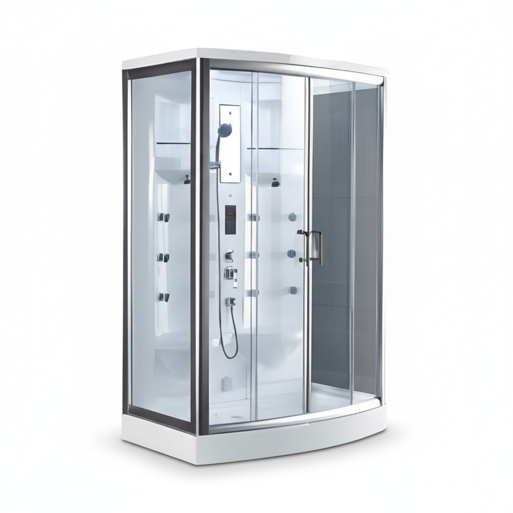 Luxury Shower Multifunction Shower Shower Cabin Shower Box Wellness Shower 142x92 cm