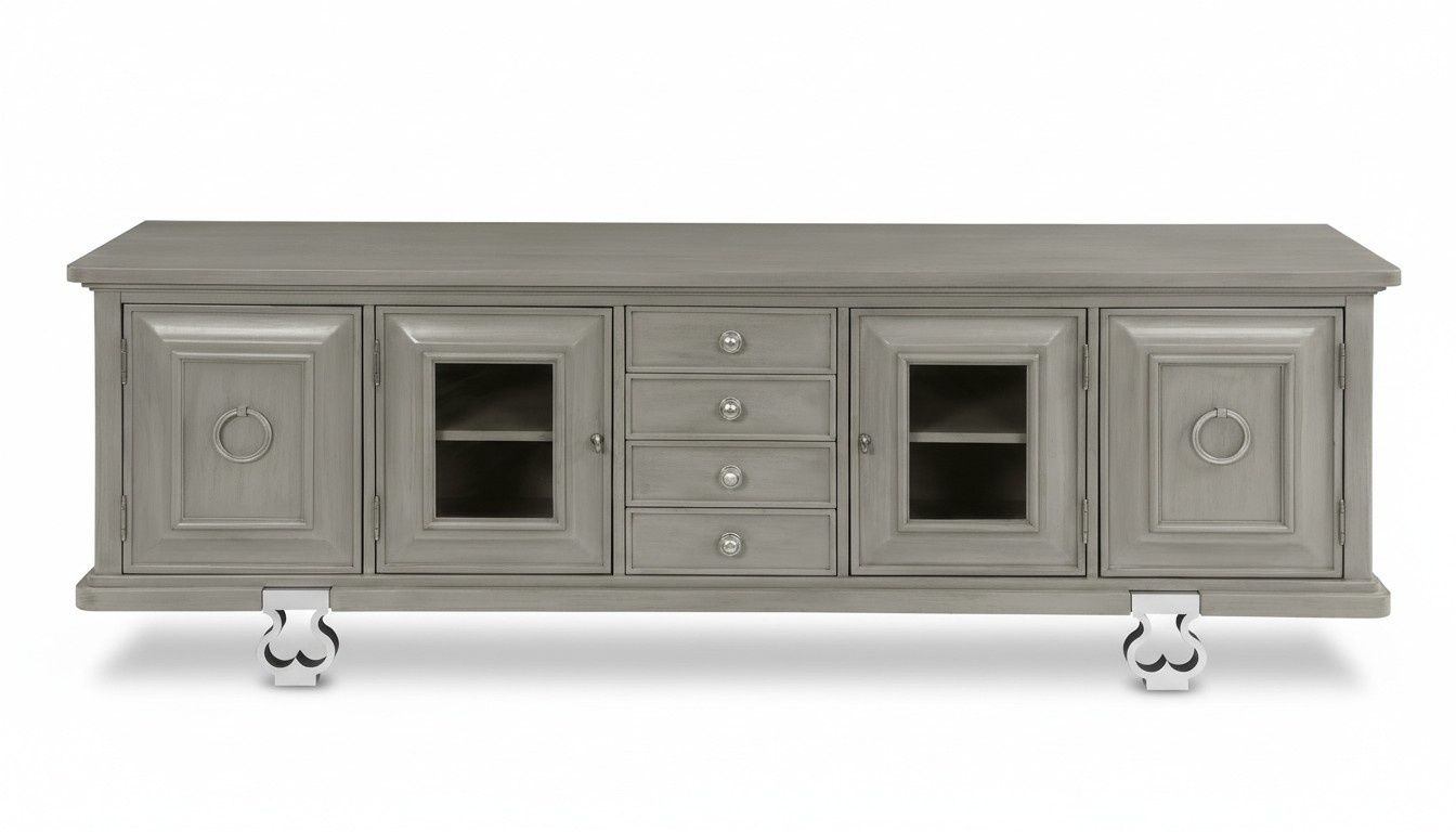 Luxury sideboard tv lowboard rtv xxl cabinet table living room wood hotel furniture