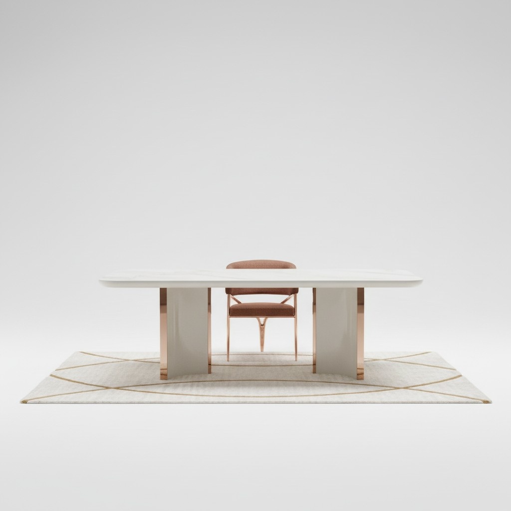 Luxury Tables Dining Room Table Dining Room Modern Gold Stainless Steel On Stock