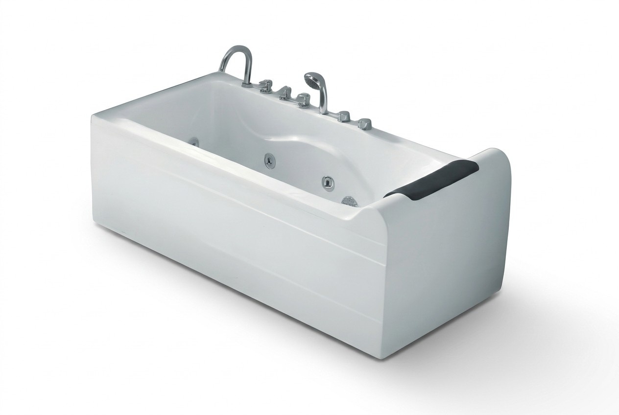 Luxury bathtub, wellness tub, whirlpool, 170x78 cm