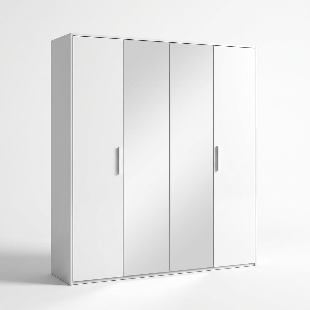 Luxury Wardrobe 4 Doors Wardrobe Modern Wardrobes Wood Design Furniture