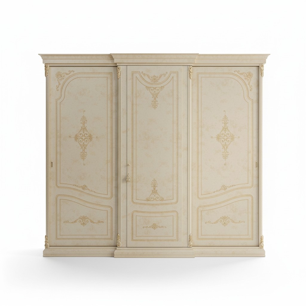 Luxury Wardrobe Cupboard Style Furniture Classic Bedroom Wardrobes Wood