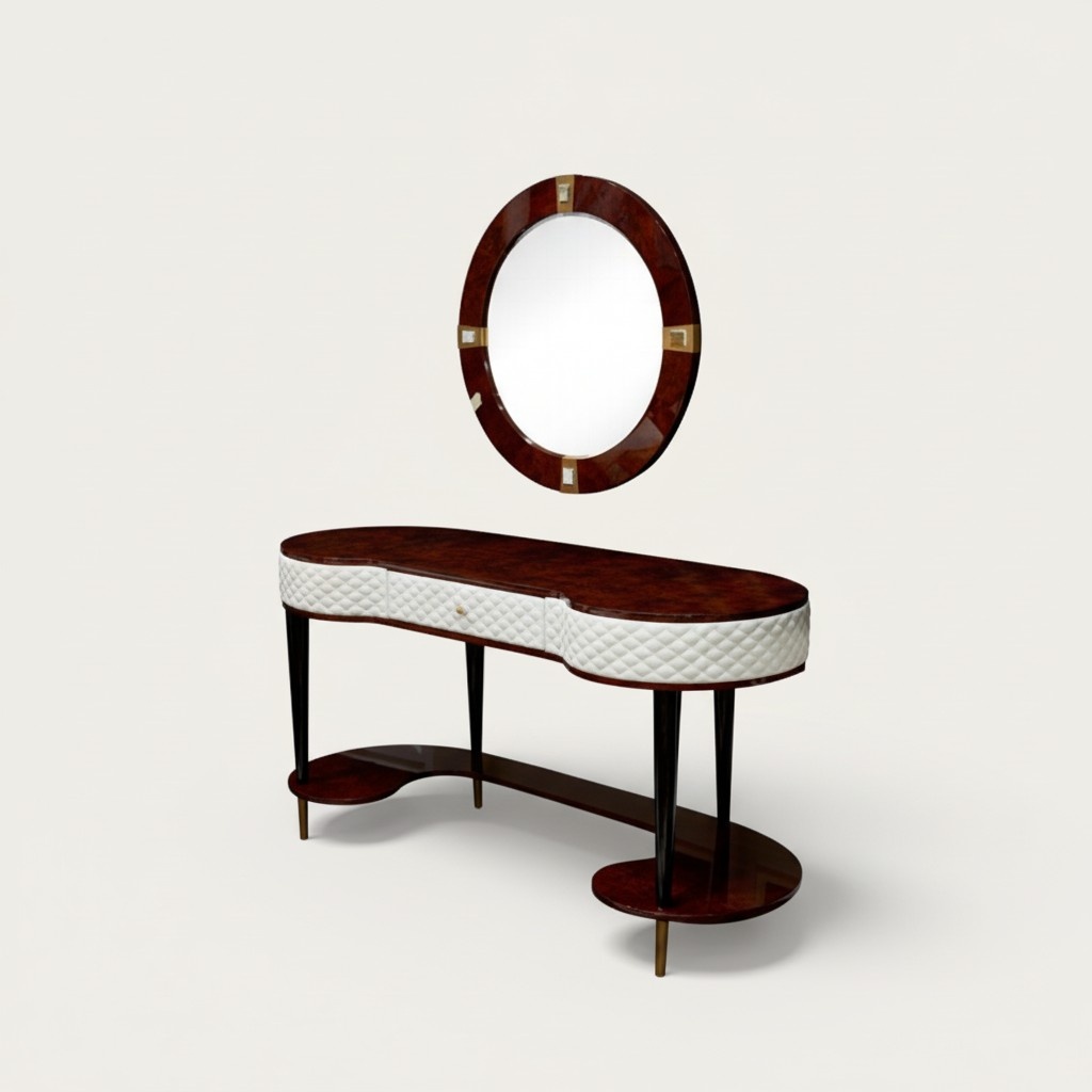 Dressing Table Mirror Luxury Console Dresser Bedroom Dressing Table Chests of Drawers