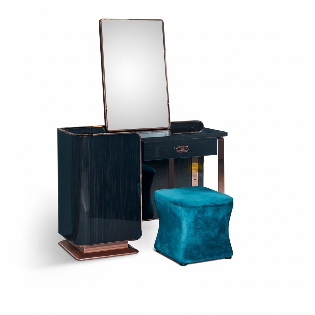 Dressing Table Stool Wood Textile Bedroom Creative Modern Design Furniture Luxury