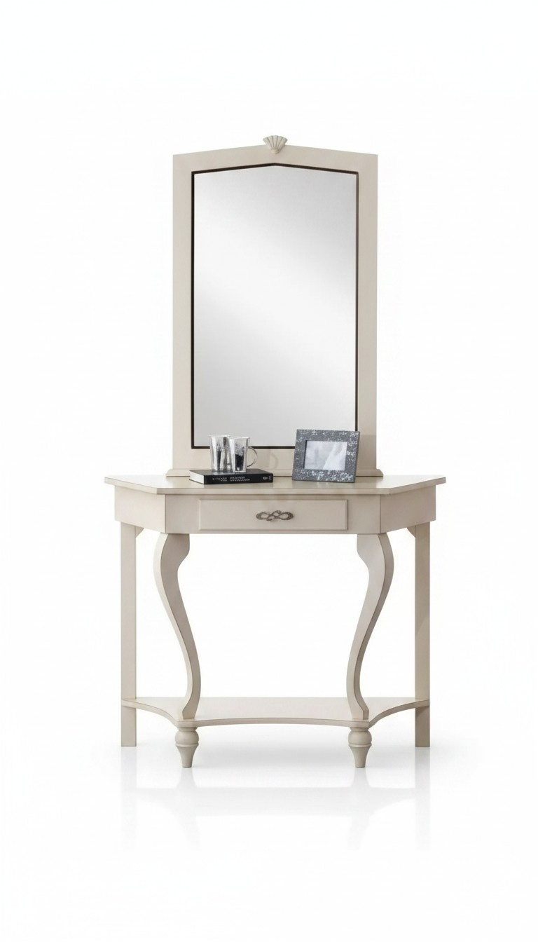 Makeup Tables Consoles Table Designer Wood Side Board Cabinet New