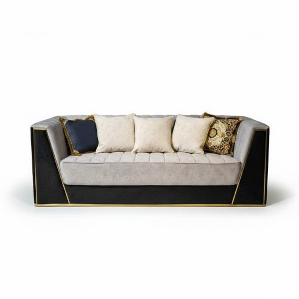 Medusa Sofa Couch Three Seater Couches Upholstery Furniture Living Room Fabric