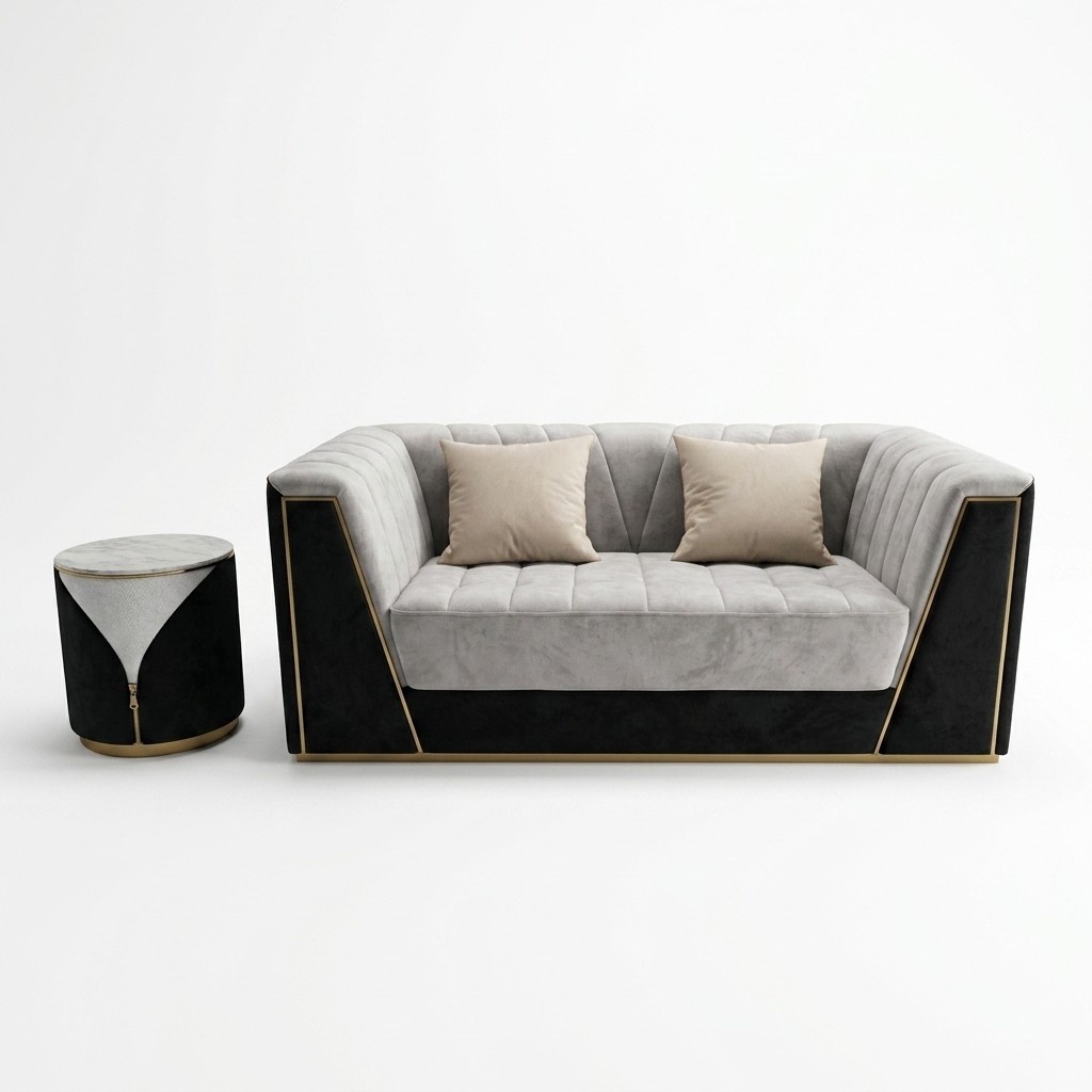 Medusa Sofa Couch Two Seater Couches Upholstery Furniture Living Room Fabric